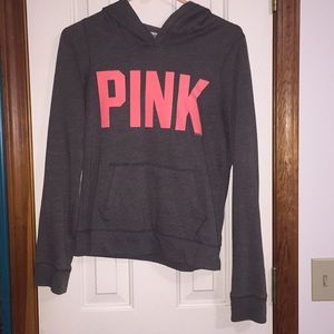Gray PINK sweatshirt